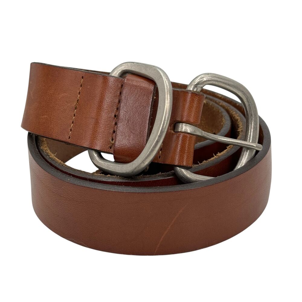 Arcadia Leather Belt Men SZ 40 Brown Rustic‎ Classic Timeless Rugged Office Work